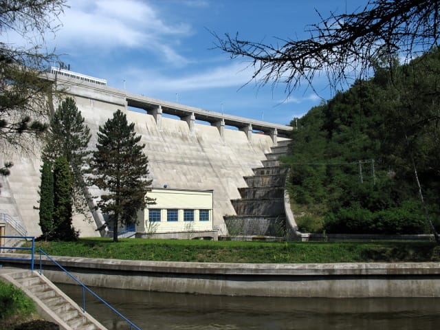 Hráz Vranovské přehrady – možnost exkurzí v elekrárně